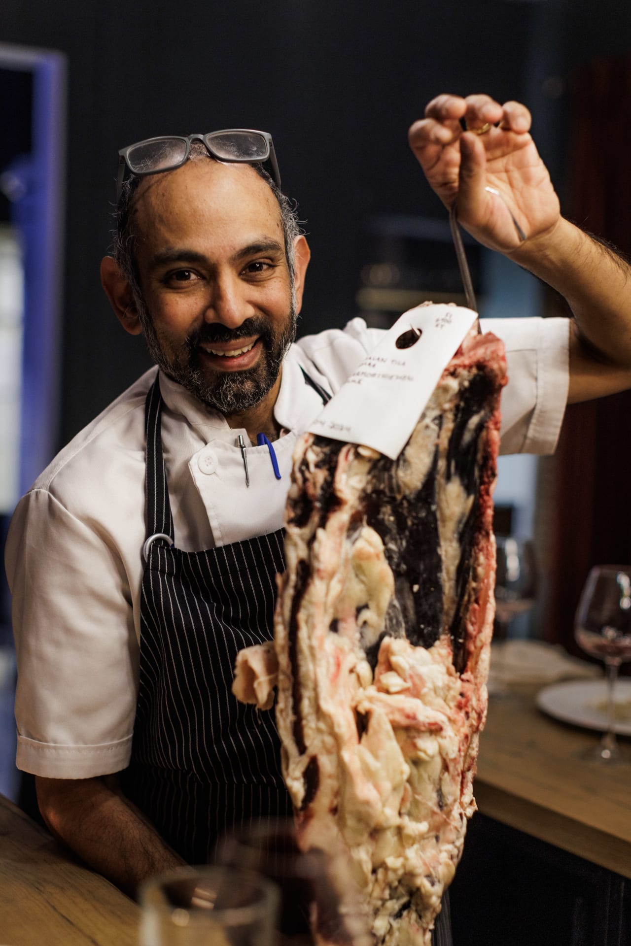 Owner Richy and Dry-aged Daxter beef Owner Richy and Dry-aged Daxter beef