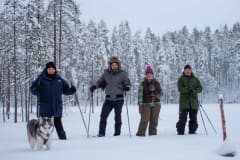 South Lapland Winter Experience - Snowshoeing day trip