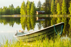 Oma ranta ja soutuvene