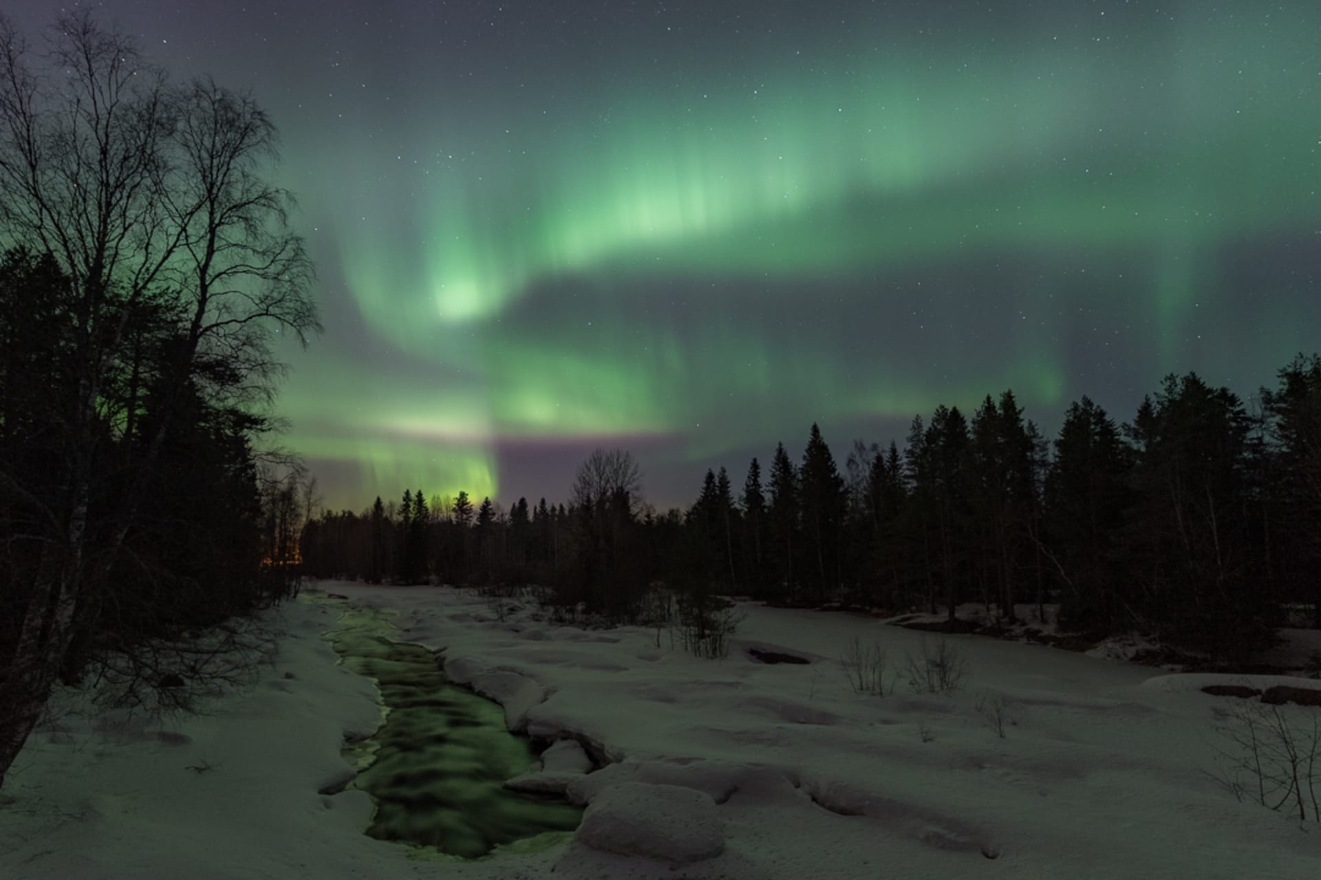 Northern Lights in Koiteli