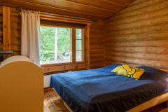 Vasikkahaka mökki sisältä. Vasikkahaka cottage interior.