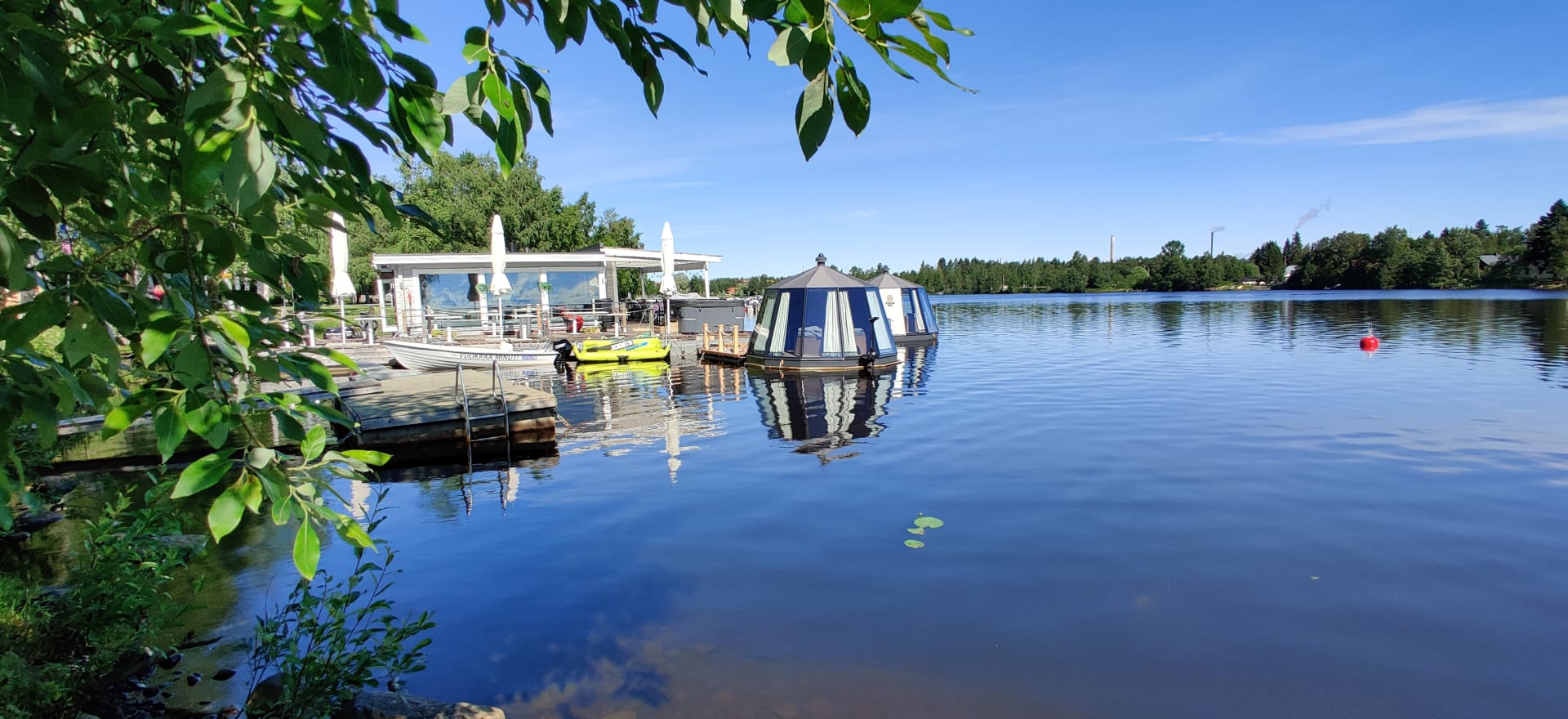 Koivurannan iglut Oulussa.