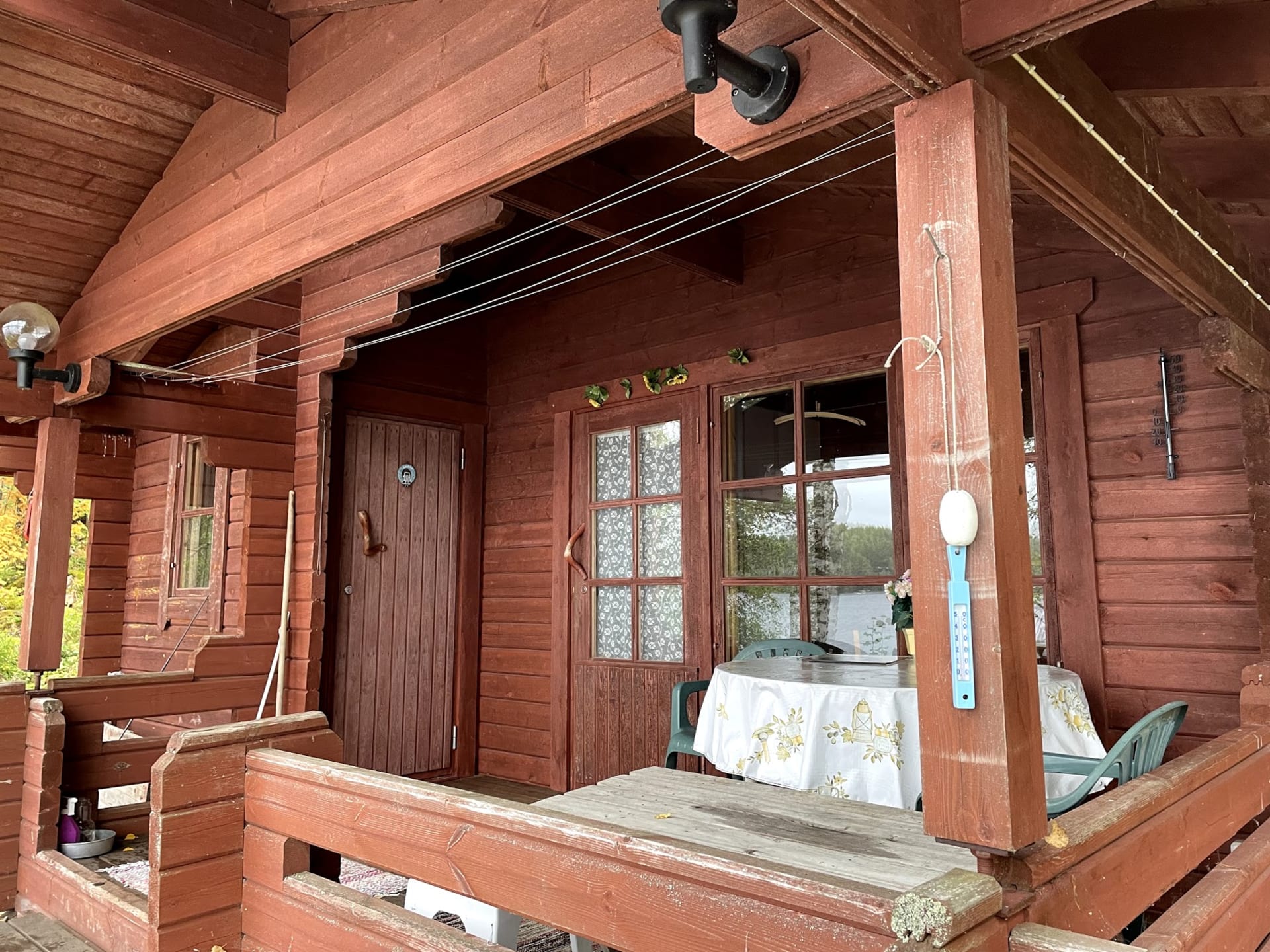 sauna terasse