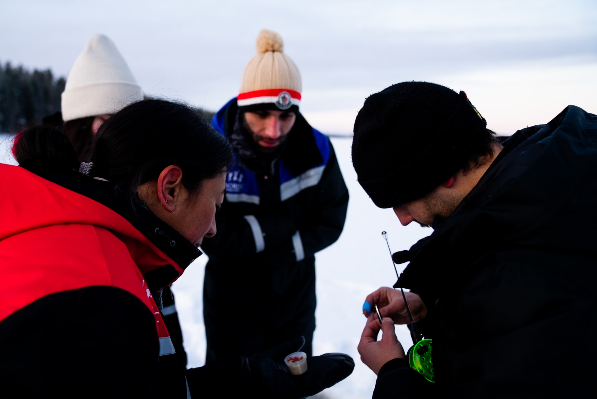 Ice fishing