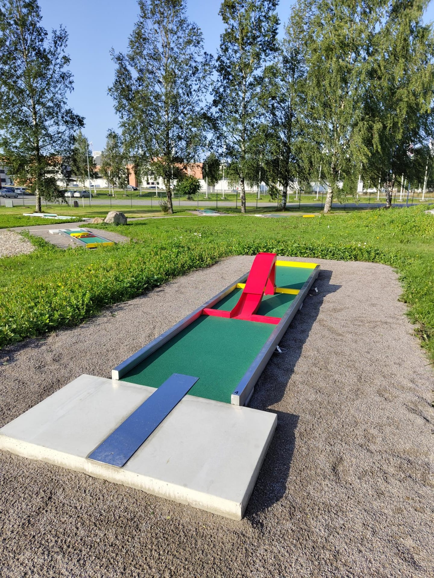 Kuva minigolfradalta