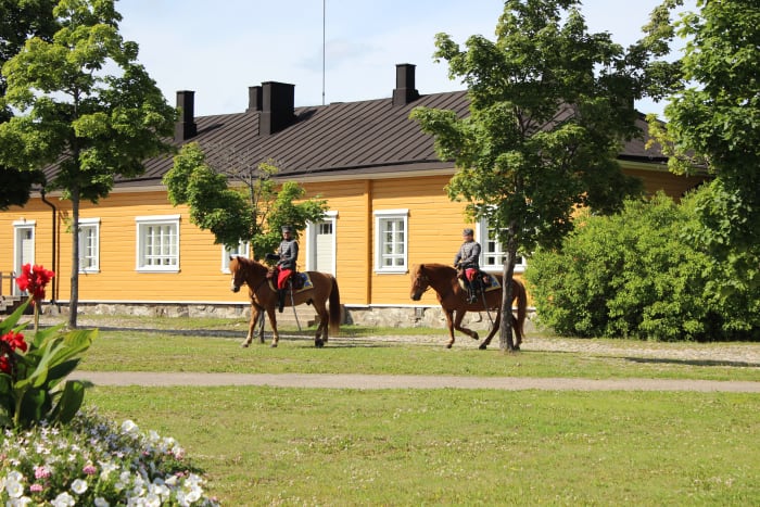 Cavalrymen in the Fortress