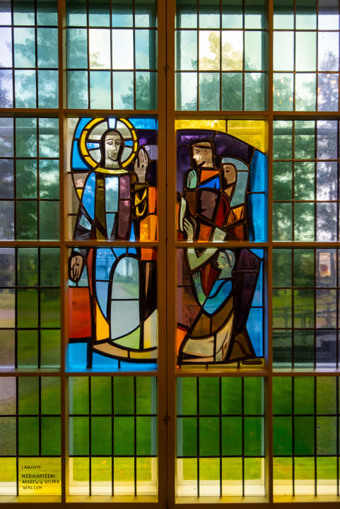 Stained Glass of the Siikajoki Church