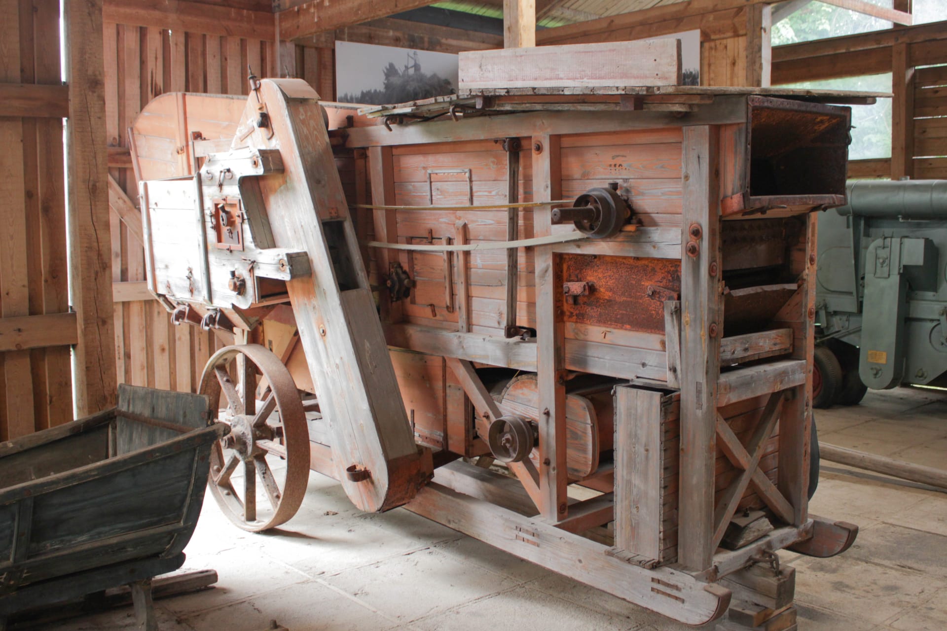 Old artifacts related to local history.