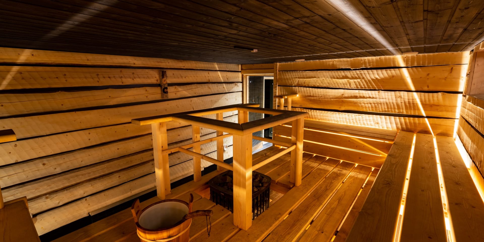 Ellivuori Resort has a comprehensive selection of different saunas.