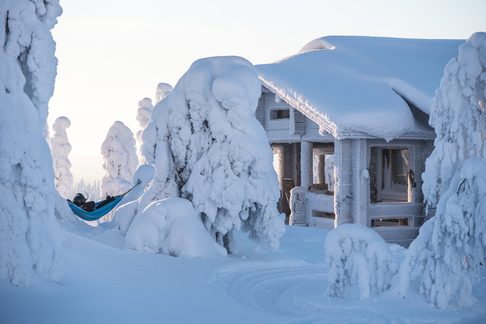 Ruuhitunturi during winter