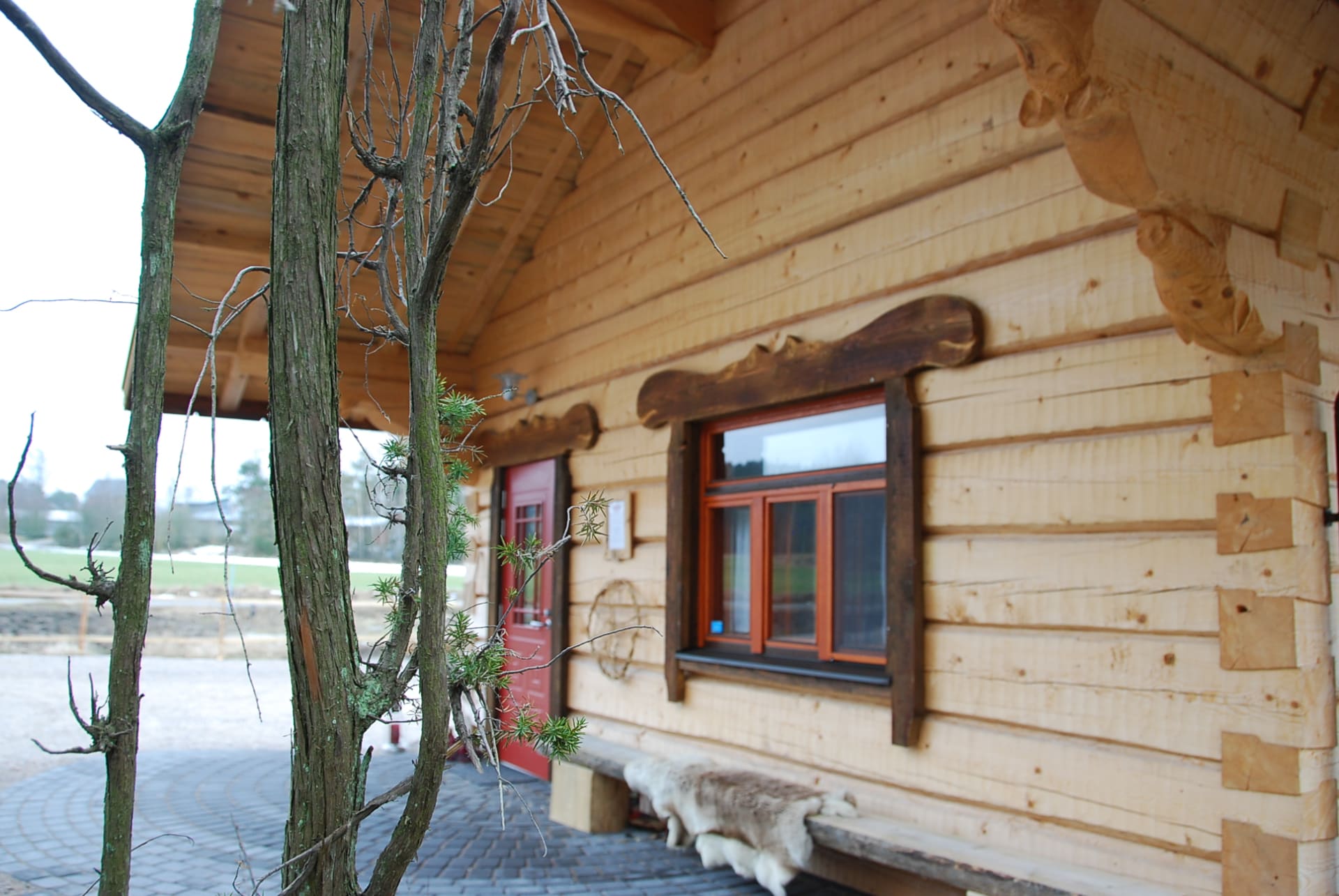 Handcrafted log building with a soul.