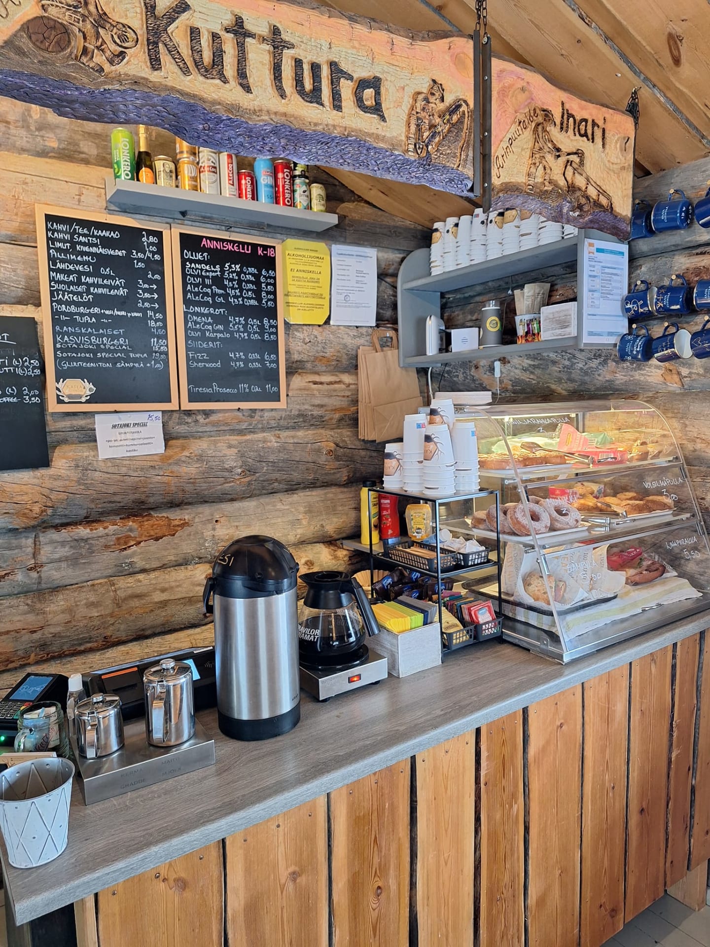 Café is open during summertime, closed on Tuesdays.