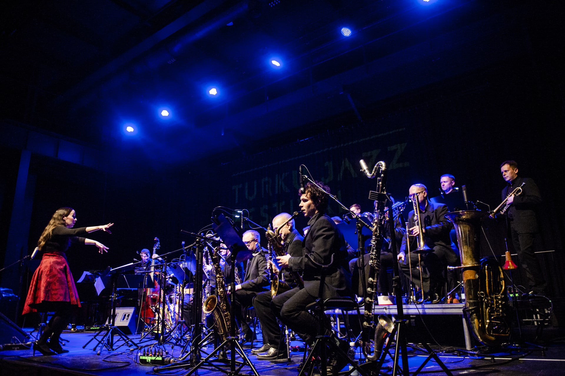 Turku Jazz Orchestra & Outi Tarkiainen.