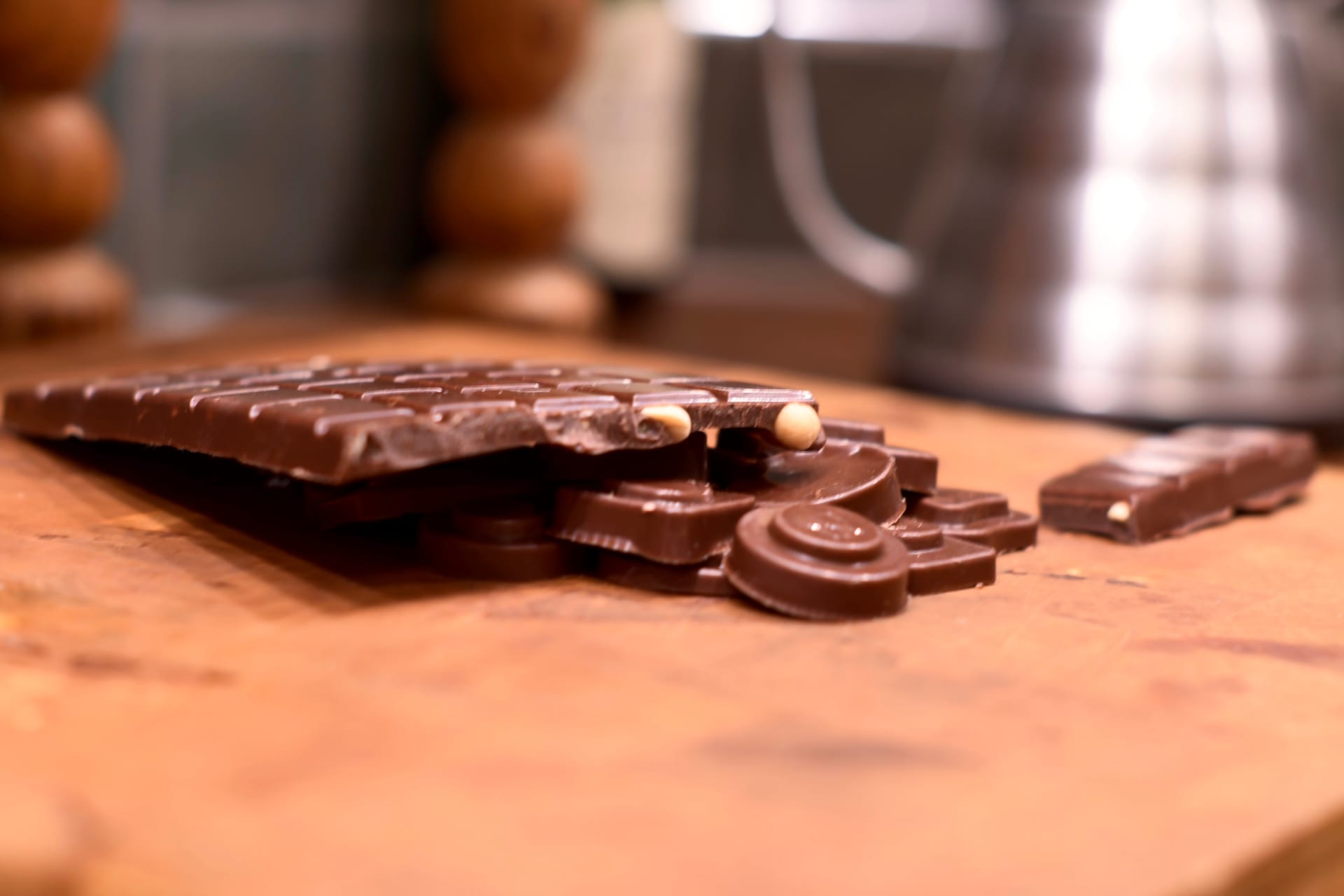 Handmade raw chocolate to go with your coffee or tea