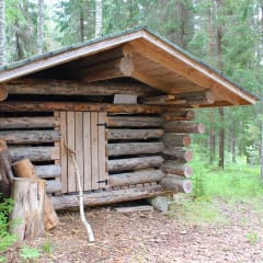 A shed for firewood.