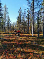 Pyöräilemässä syksyllä ruska-aikaan, Biking in autumn time