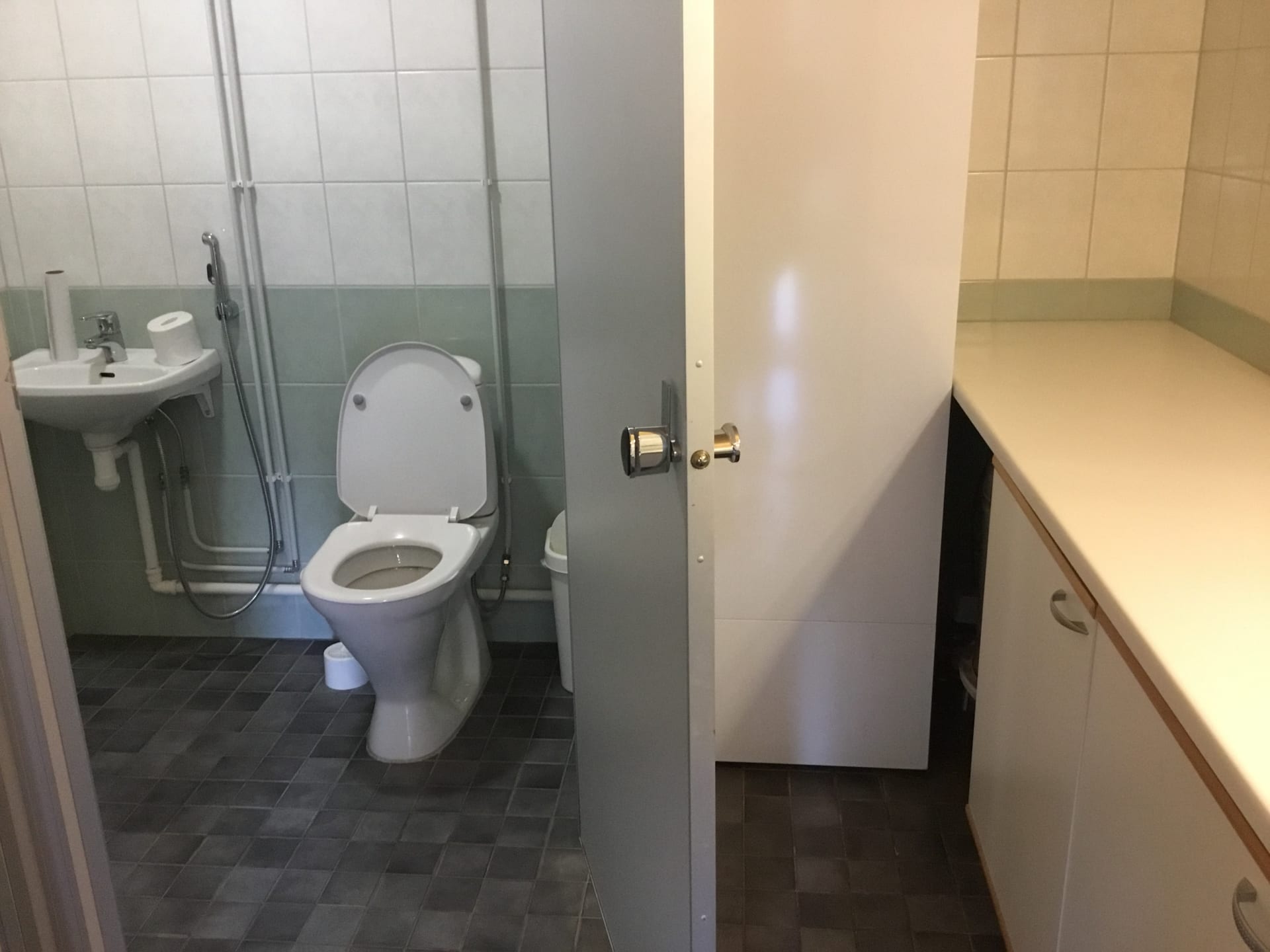 Toilets are separate for men and women.