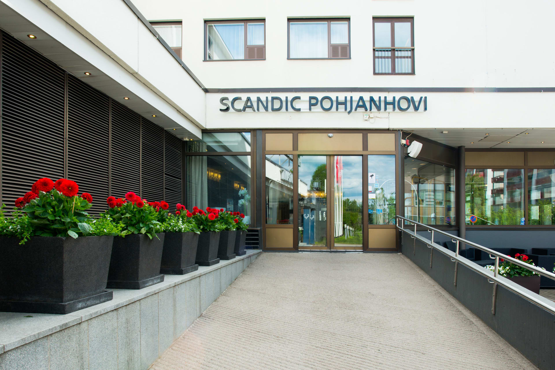 Hotel entrance