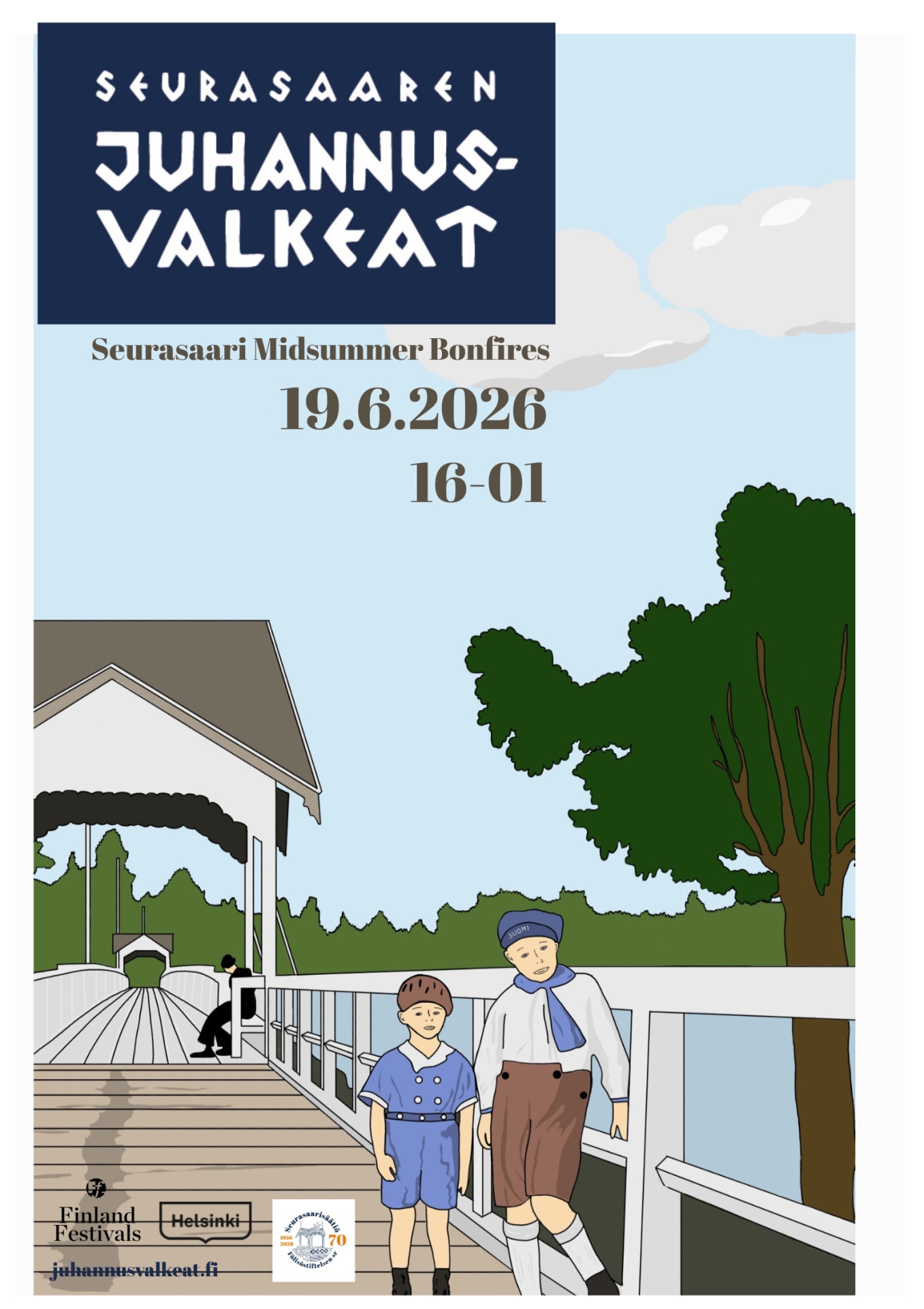 Seurasaari Midsummer Bonfires