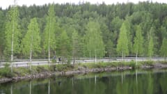 Puumalan saaristoreitti Nestorinrannassa yöpyen