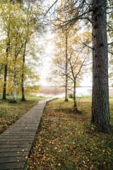 Jetty at cottage Merta at Jokiniemen matkailu