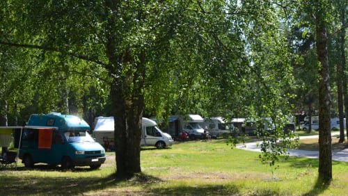 Caravan pitches at Yyteri Resort & Camping