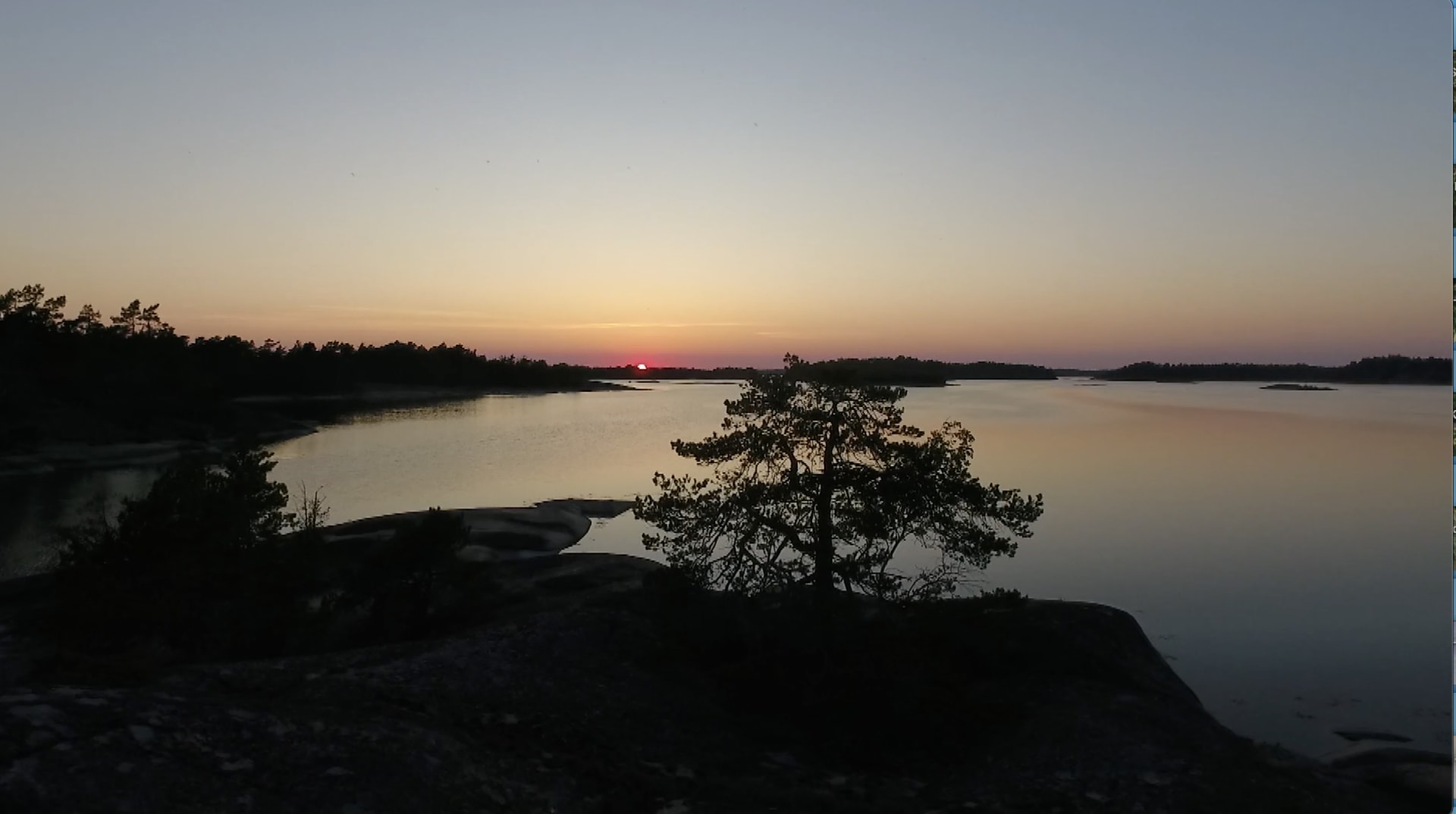 The day came to an end The day came to an end