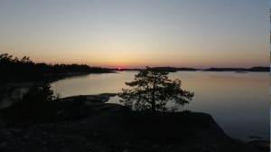 The day came to an end