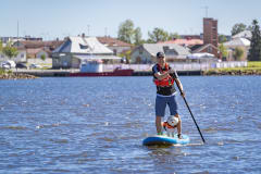 SUP boards can be rented in Pikkulahti paddling centre in Raahe.