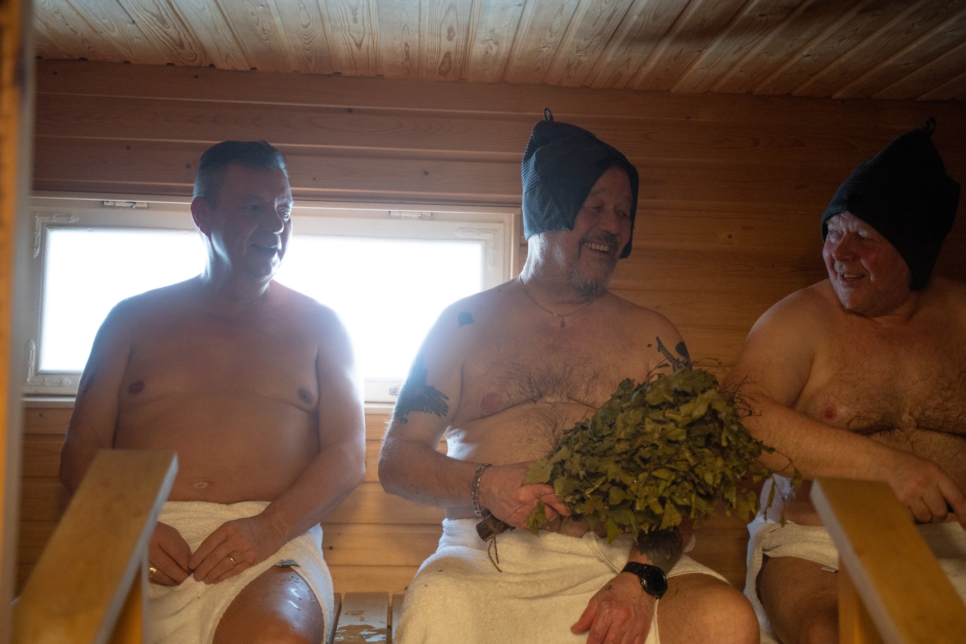Taiga Resort sauna