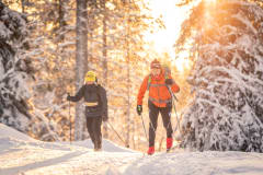Cross-Country Skiing in Äkäslompolo