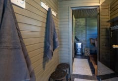 Villa Jukanranta dressing room
