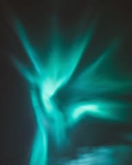 Northern Lights during Apukka Snowtrain excursion.