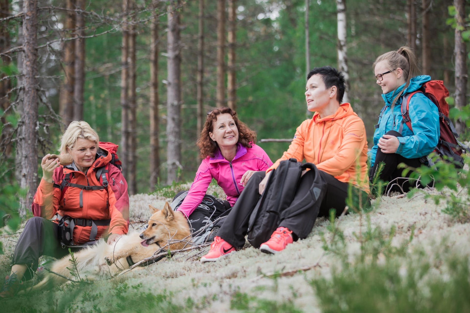 Luonnonpuistonpolku - Nature park trail 6,5 km