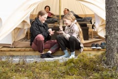 Parran Luontolaiturin majoitusvaihtoehdot