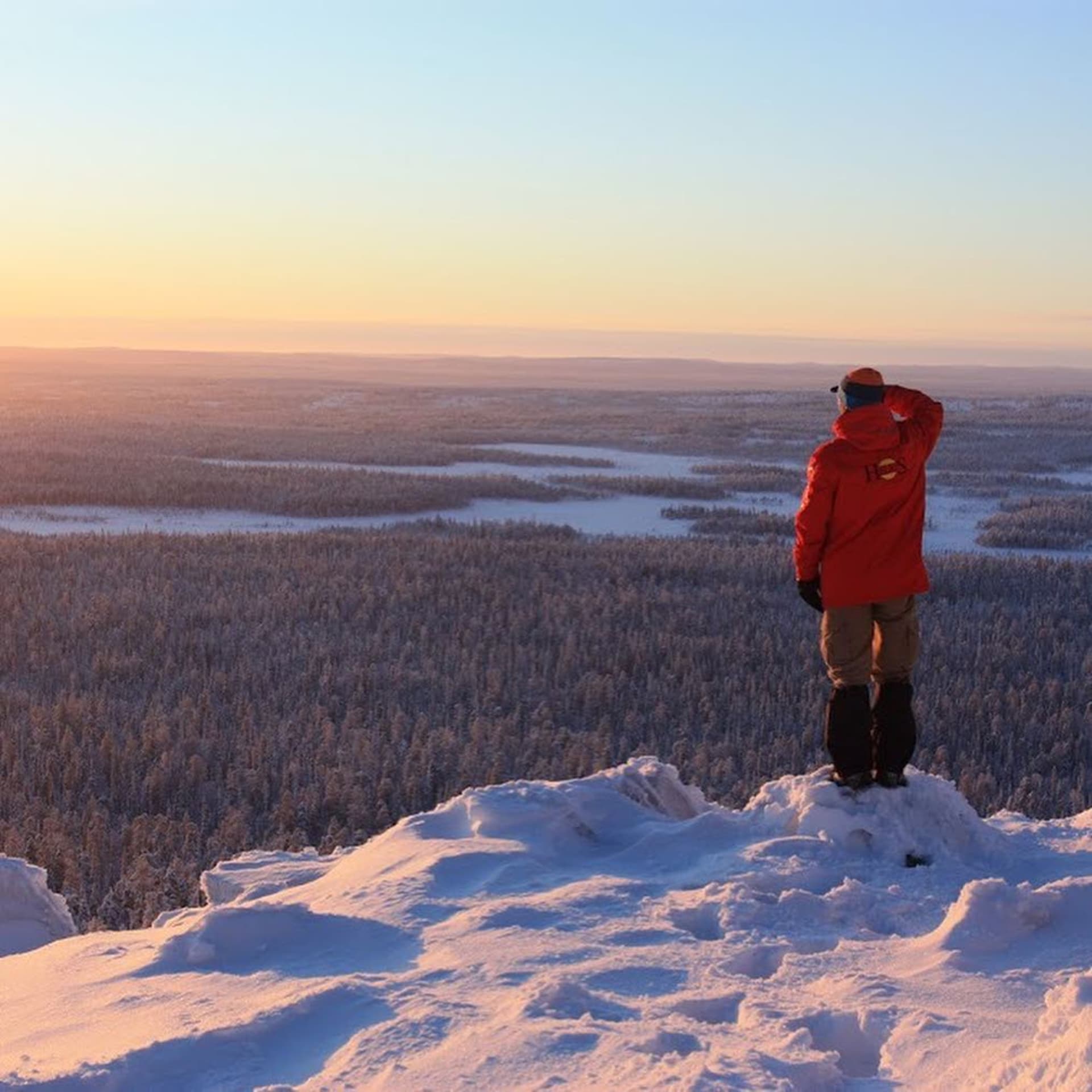 The view from the top of amethyst hill