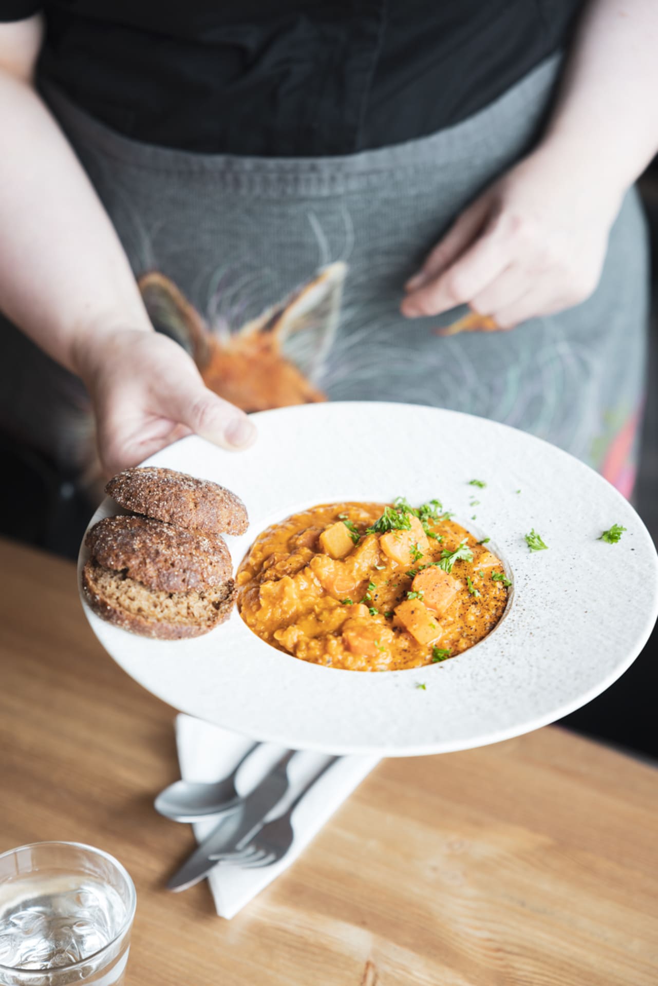 Vegan lentil stew