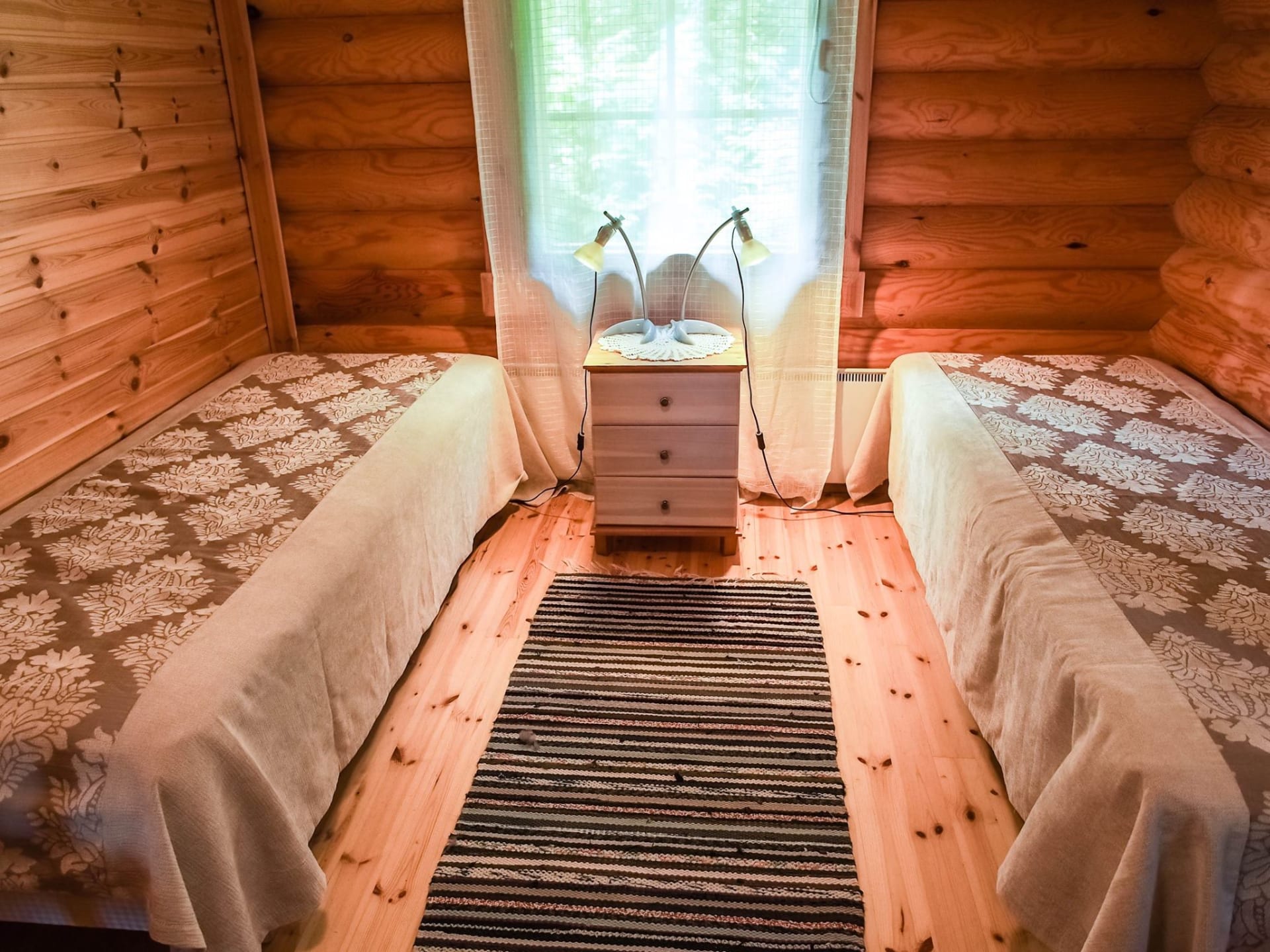 Yellow cottage bedroom 2.