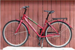 Carfield - Vuokraa 7-vaihteinen naisten pyörä (Helkama T7 tai vastaava)