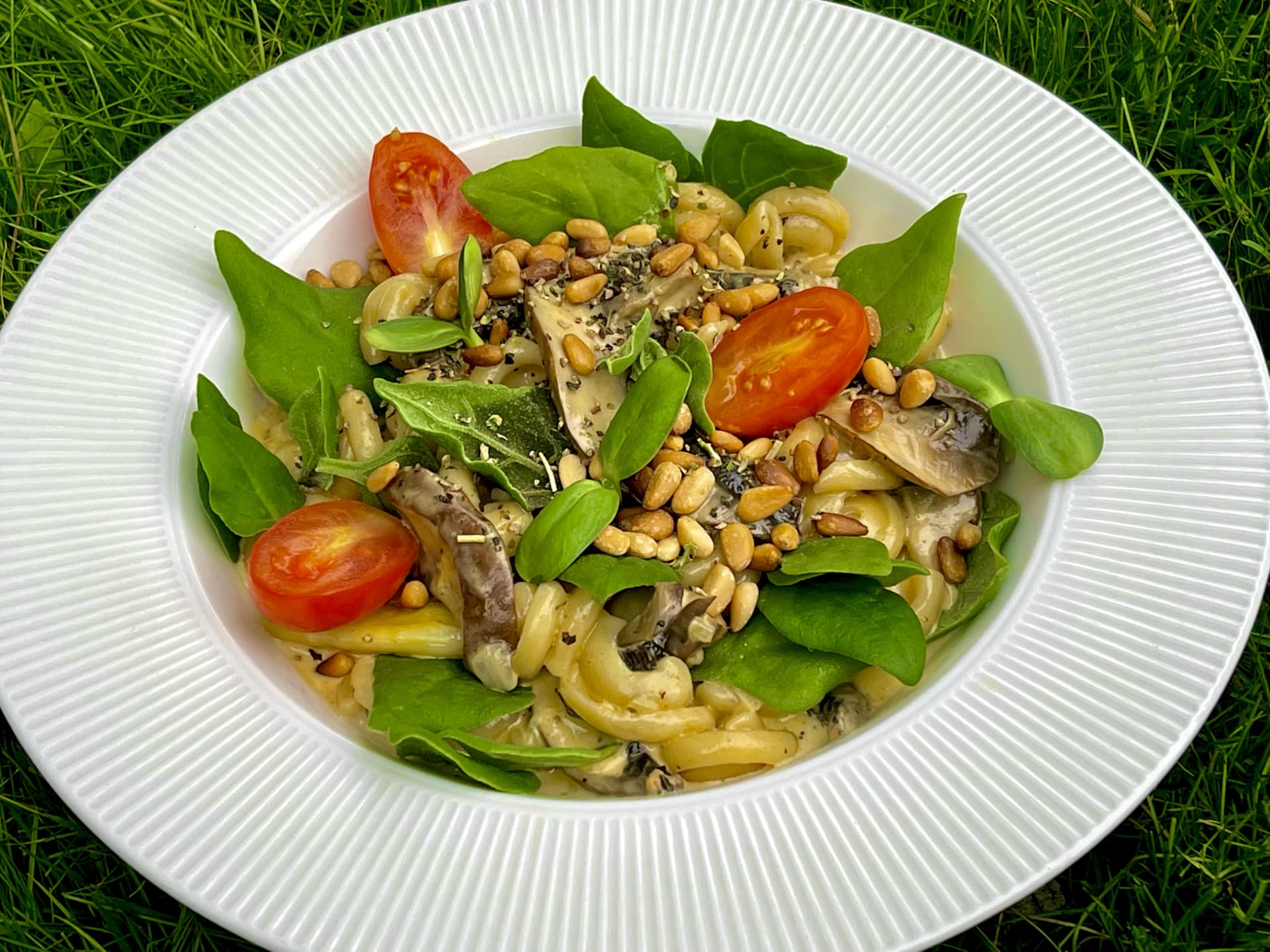 Vegetarisk Pastasallad Vegetarisk Pastasallad