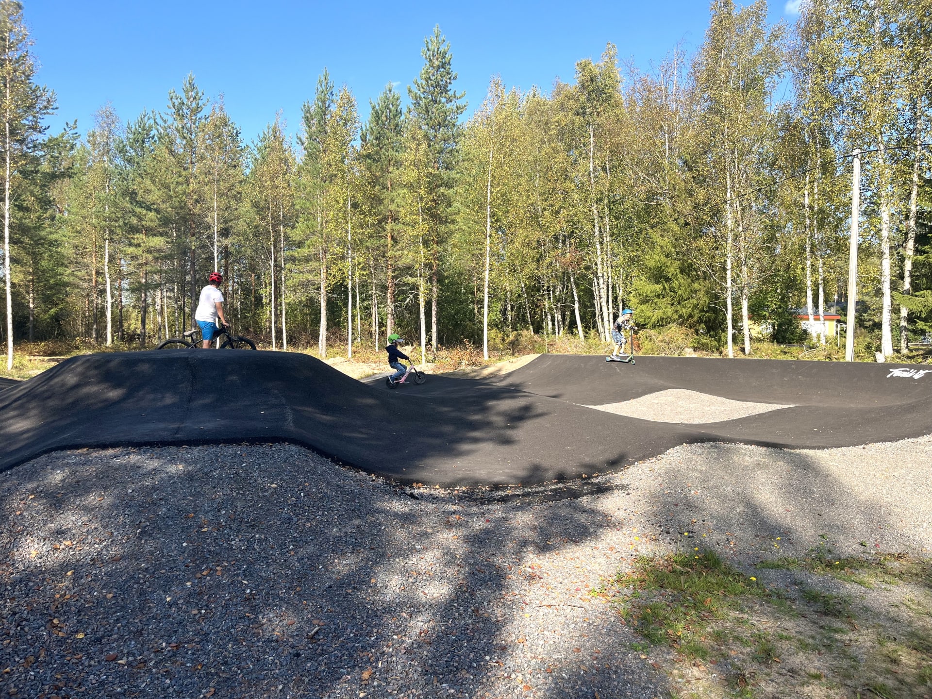 Temmeksen pumptrack-rata Temmeksen pumptrack-rata