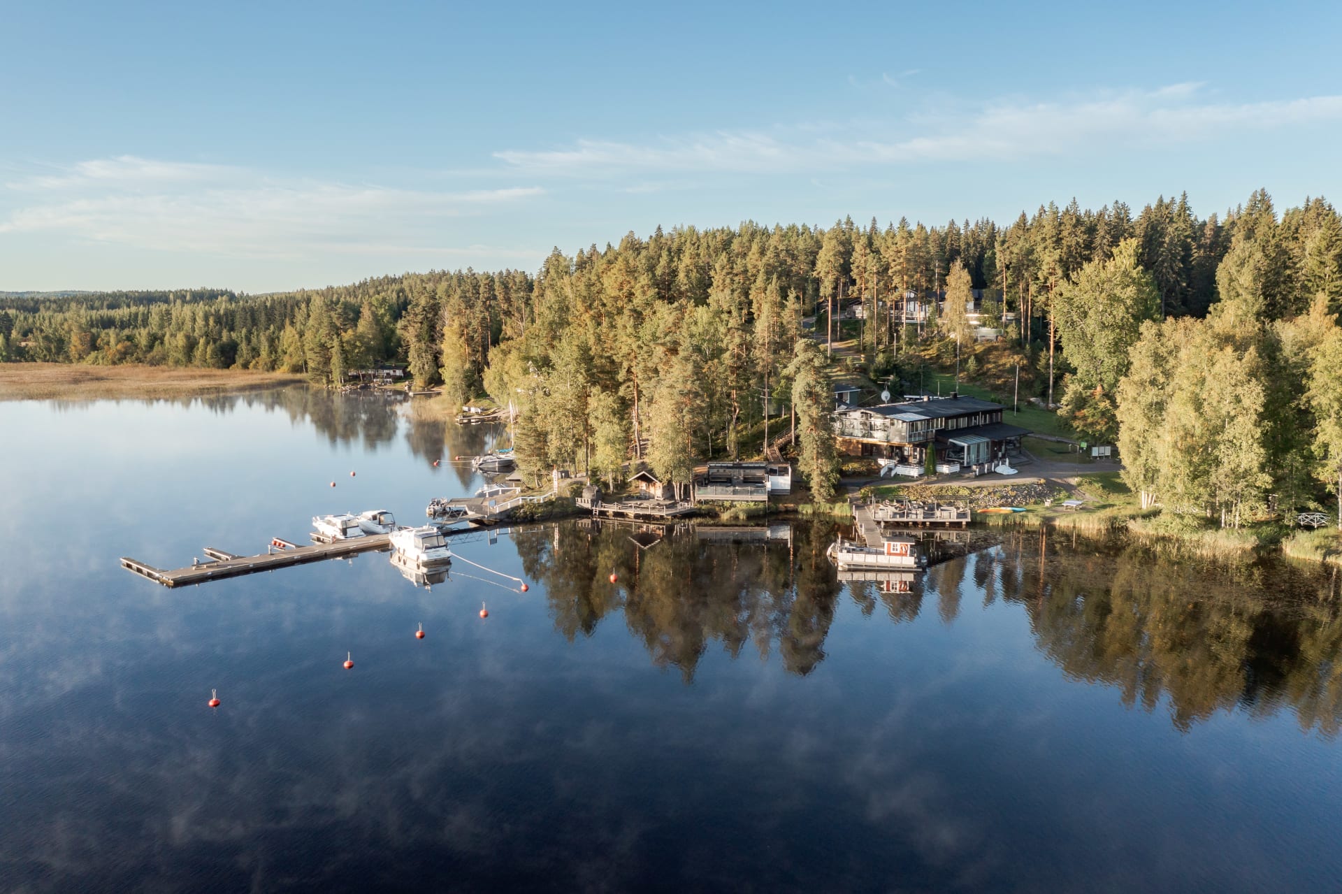 Taxi boat to Päijänne National Park
