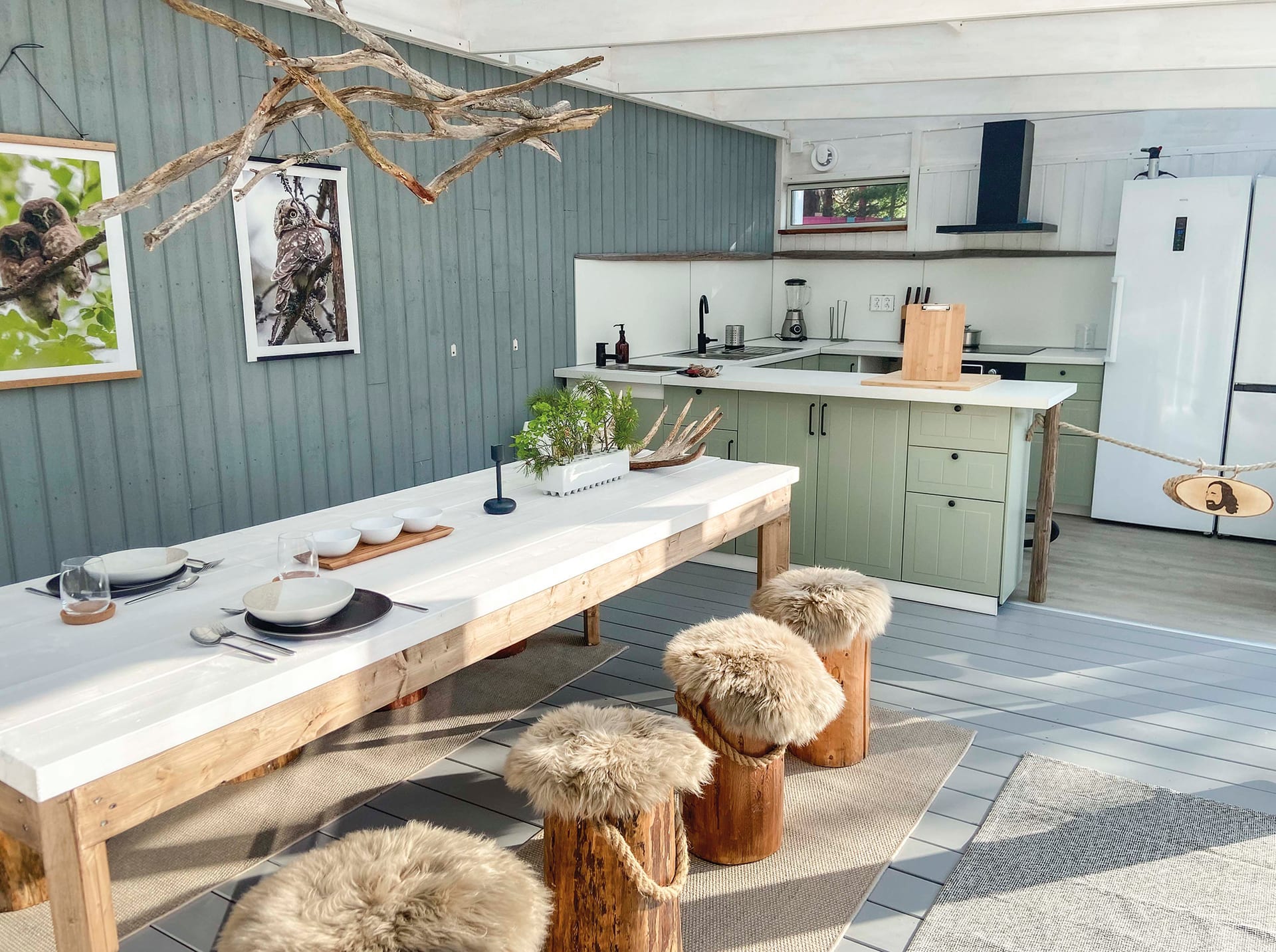 Chef's Table in our Island Kitchen Chef's Table in our Island Kitchen