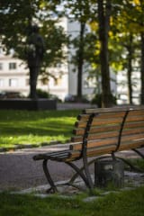 Sibelius Park musical bench