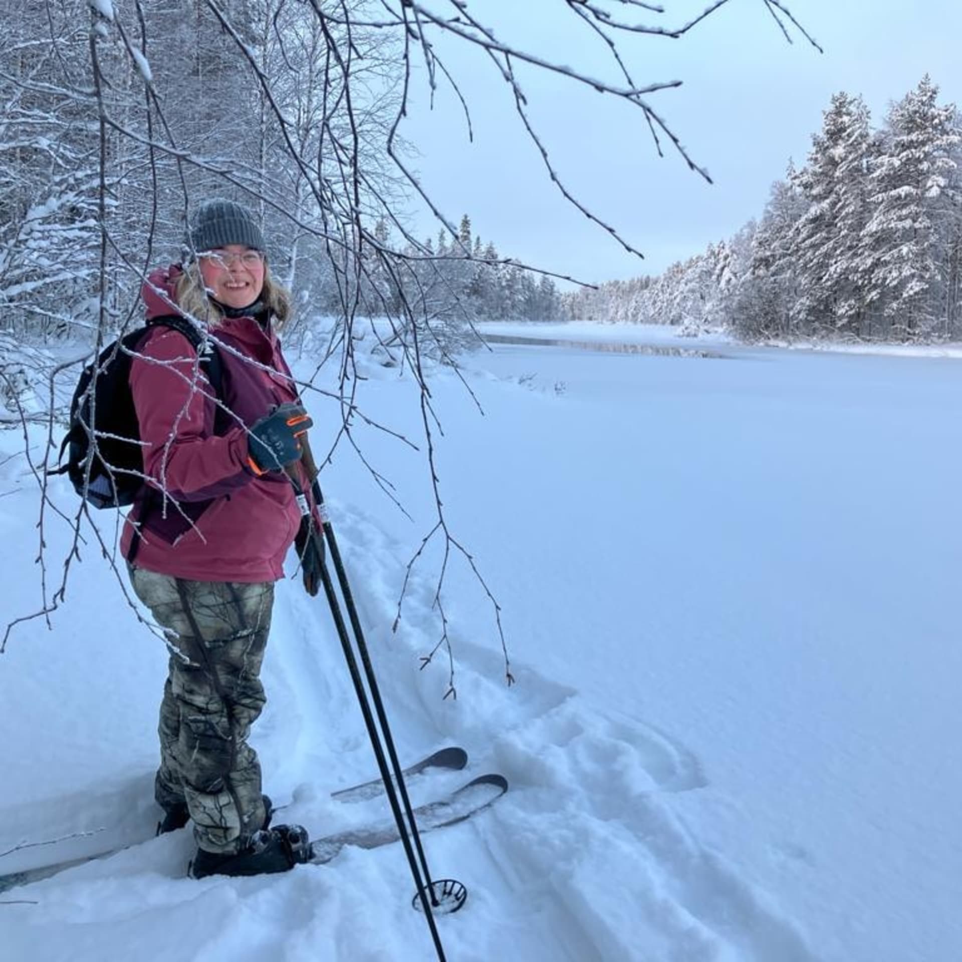 Sliding snowshoes, Taiga Spirit, Lentiira
