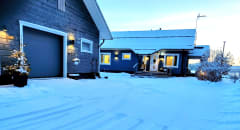 Talvi Villa Paasirinne etupiha