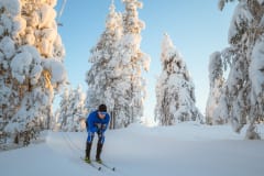 skiing in Rovaniemi