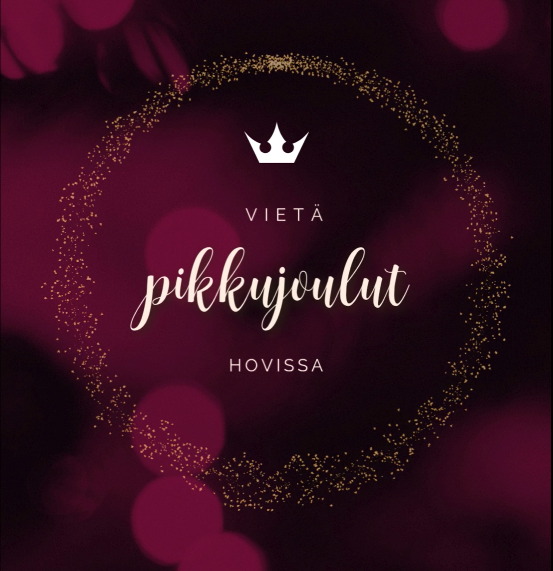 Pikkujoulut Hovissa!
