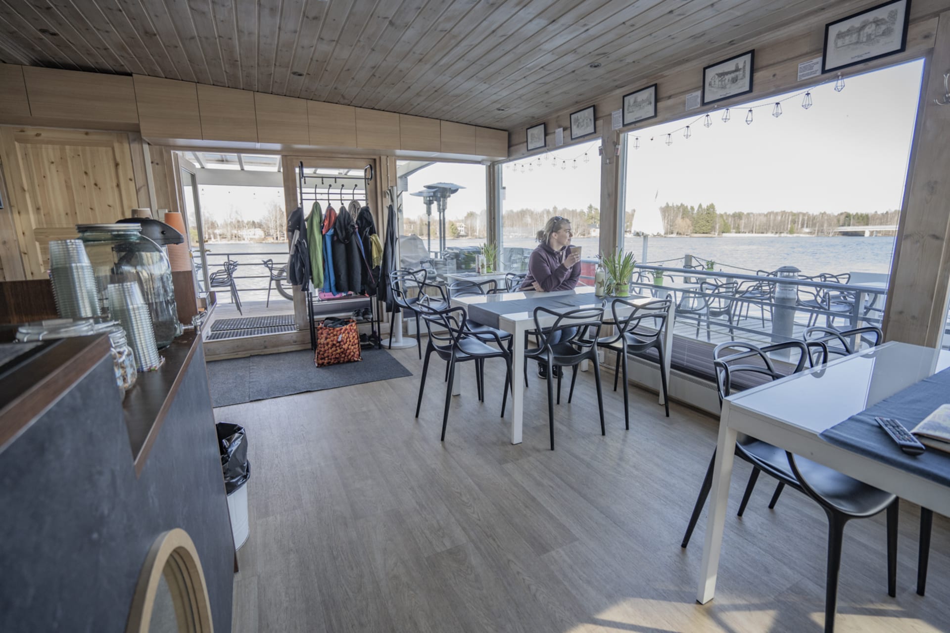 Koivuranta Floating Cafe - Bothnian Coastal Route