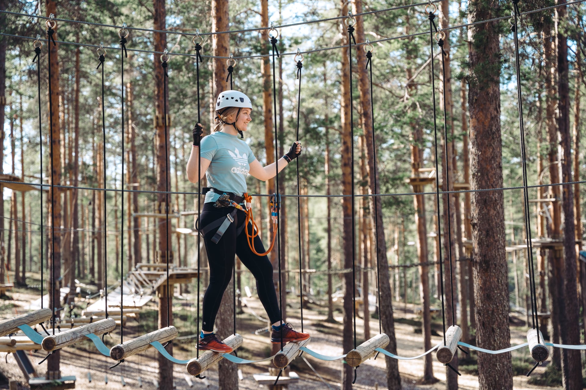 Vuokatti Adventure Park Treetop Trails